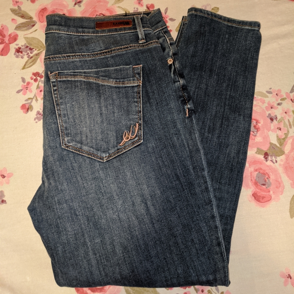 Express skinny jeans